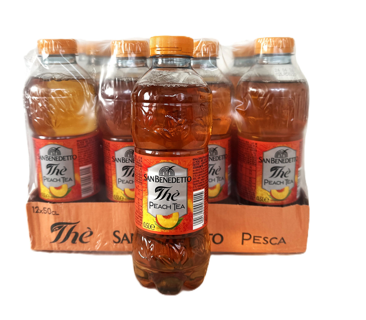12 San Benedetto The Eistee Peach 0,5 L erfrischend lecker mit Pfand