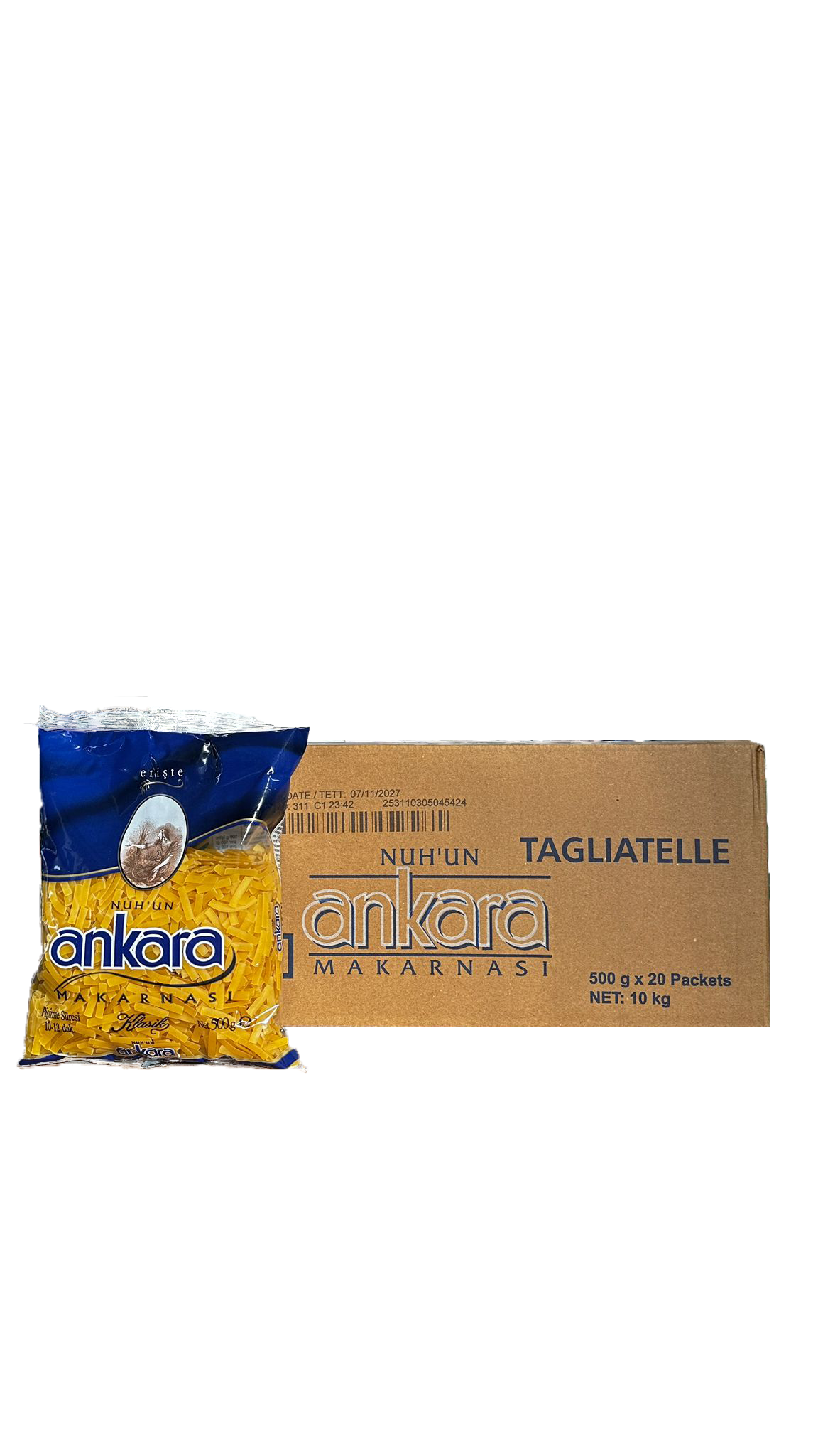 Tagliatelle-Ankara Makaranasi 500g x 20 Pack