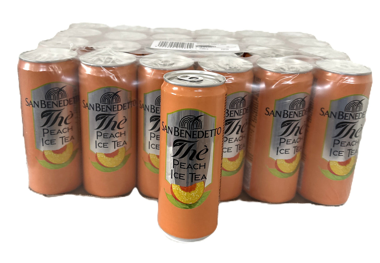 24 San Benedetto The Eistee Peach 330 ml sehr lecker mit Pfand