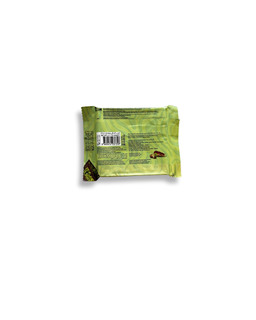 Milk Choclate Dubia City 60g Bind Choclate 1971