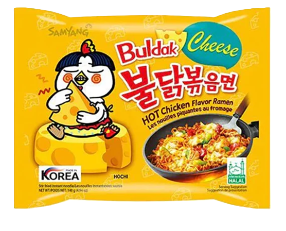 Samyang Buldak Quattro Cheese 140g