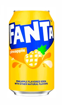 Fanta USA Pineapple 355ml inkl. 0,25€ Pfand