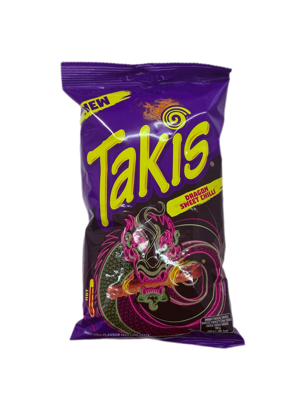 Takis Dragon Sweet Chilli 100g MHD 14.12.2025