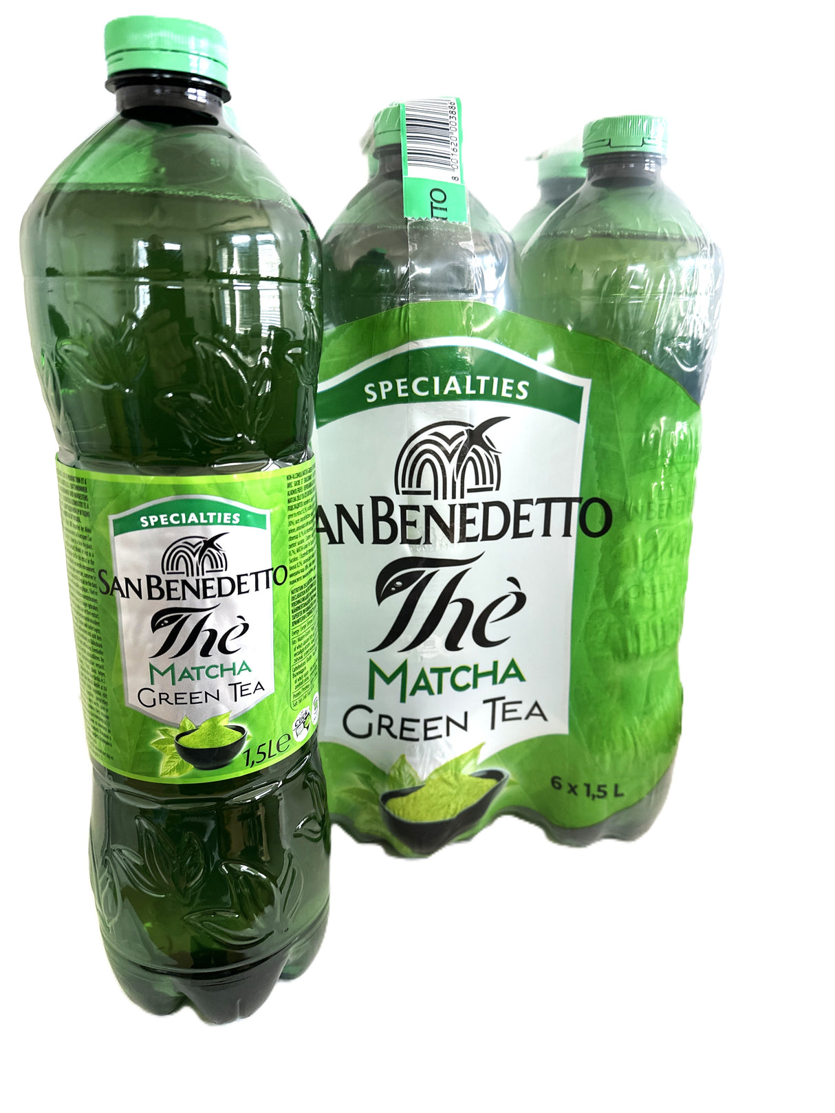 6 San Benedetto The Matcha Green Tea 1,5 L mit Pfand