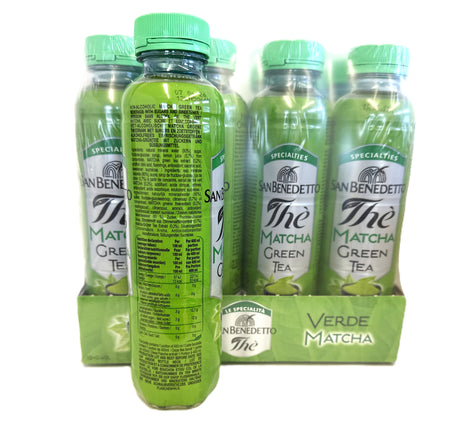 12 San Benedetto The Matcha Green Tea Eistee  0,40 L mit Pfand