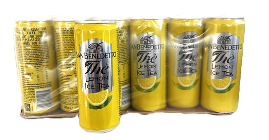 24 San Benedetto The Eistee Lemon 330 ml mit Pfand