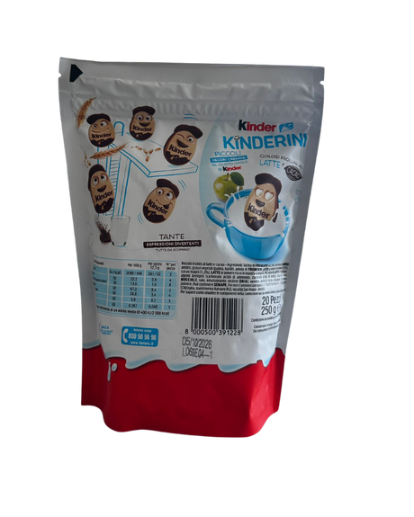 Kinder Kinderini Milk and Cocoa Crisp Biscuits 1 x 250 g