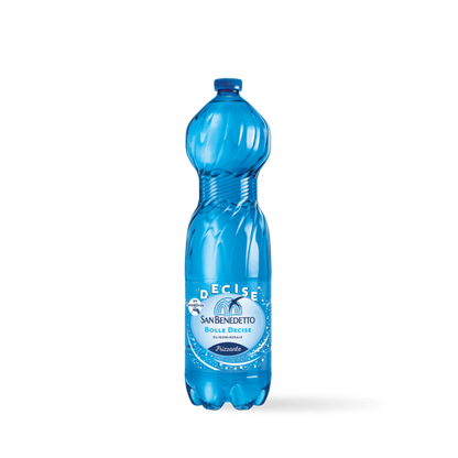 6 San Benedetto Mineral Natural Wasser 1,5 L Flasche mit Pfand