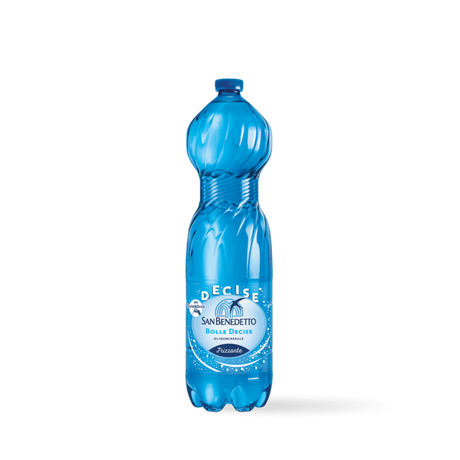 6 San Benedetto Mineral Natural Wasser 1,5 L Flasche mit Pfand