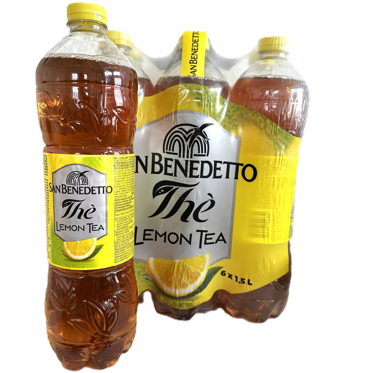 6 San Benedetto The Eistee Lemon 1,5 L mit Pfand