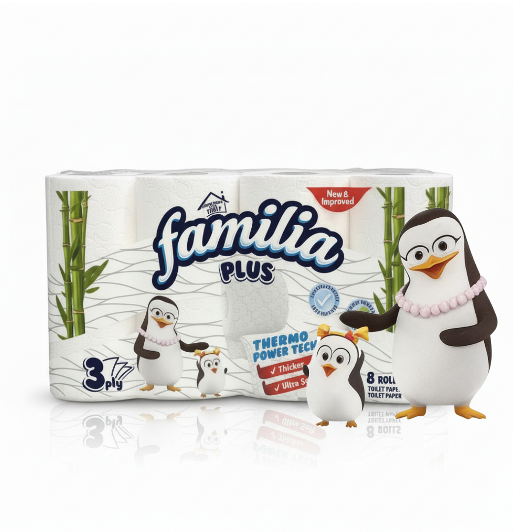 8 Rollen Toilettenpapier (3 lagig) 130 Blatt für NUR 1,99 EUR