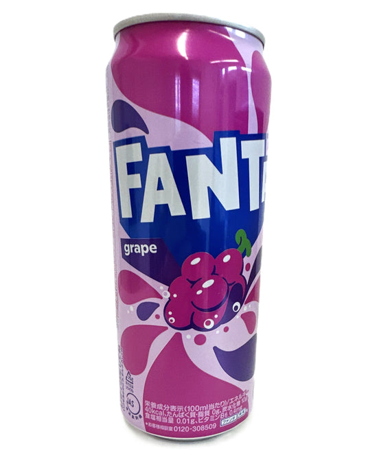 24 Japan Fanta Grape Traube 500ml Inkl. Pfand MHD 03.2026