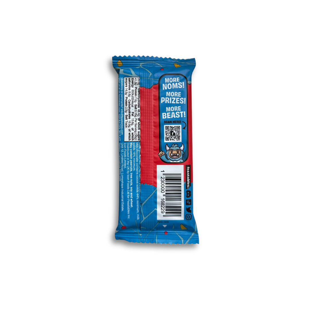 MRBEAST BAR CRUNCH, Milk Choclate With Pufeed