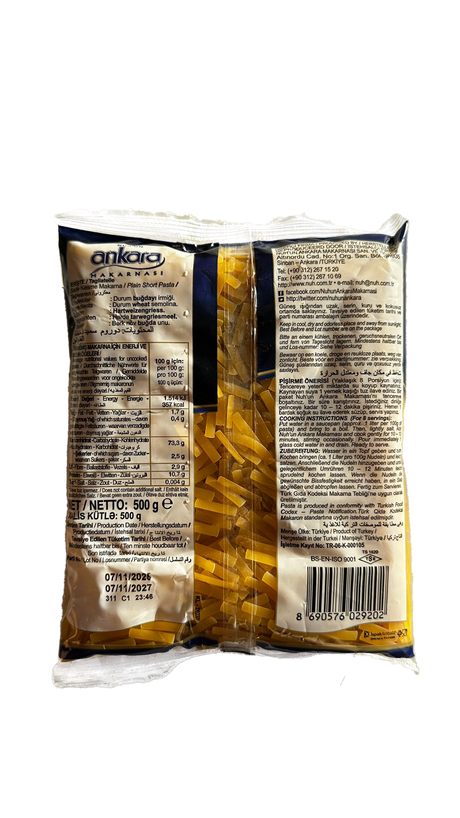 Tagliatelle-Ankara Makaranasi 500g x 20 Pack